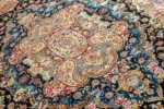 alt="Large hand-knotted Tabriz rug – Desert Radiance by Parsa Rugs, 60 Raj fine wool & silk"