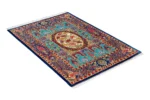 Hand-knotted Qom carpet in 100% silk, 80 Raj, 1.50 sqm – luxury Persian rug by Parsa Rugs