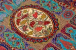 Hand-knotted Qom carpet in 100% silk, 80 Raj, 1.50 sqm – luxury Persian rug by Parsa Rugs