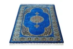 Sapphire Elegance - A collectible Persian silk - Image 2
