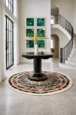 handknotted-persian-rug-round-parsa-rugs-tabriz carpet