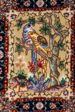 Mosaic Tales Tabriz Persian rug – hand-knotted 55 Raj panel design in fine wool and natural silk on silk warp, 3.09 x 2 m (6.18 sqm) luxury collectible by Parsa Rugs