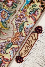 Mosaic Tales Tabriz Persian rug – hand-knotted 55 Raj panel design in fine wool and natural silk on silk warp, 3.09 x 2 m (6.18 sqm) luxury collectible by Parsa Rugs